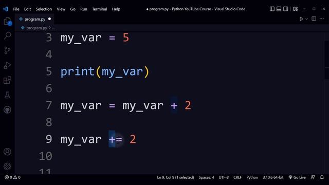 Python Course for Beginners - Learn to Code смотреть онлайн