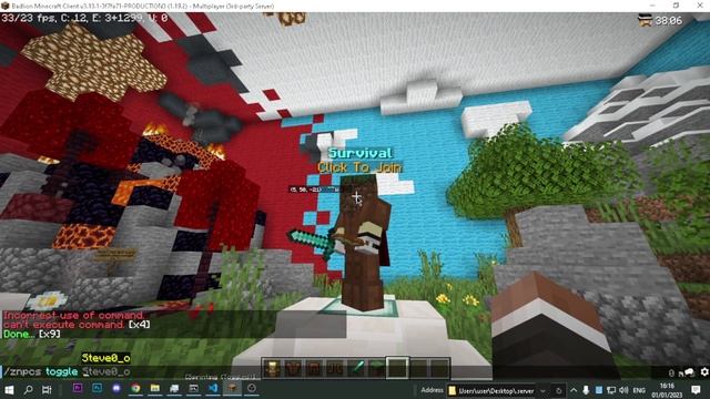 Cara membuat NPC kalian sendiri menggunakan plugin ZNPCs - Minecraft tutorial Indonesia | Free смотреть онлайн