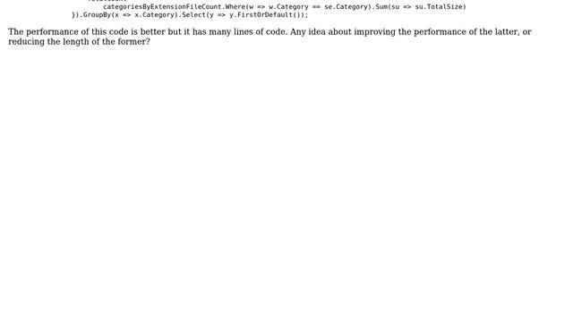 Code Review: Linq query performance that use ToList() смотреть онлайн