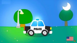 ПОЛИЦЕЙСКИЕ машинки разных стран МИРА. Учим дорожные знаки и Марки Машин - Сборник видео