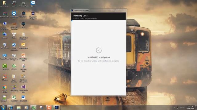 Bài 1: Hướng dẫn cài đặt và đăng kí phần mềm Photoshop CC 2018 смотреть онлайн