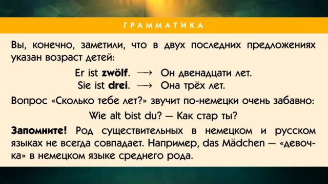 Немецкий язык "Alles klar!", 1-й год обучения, урок 5. смотреть онлайн