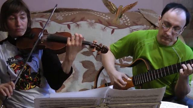 Bach/Gounod Ave Maria (violin, guitar) Бах/Гуно Аве Мария (скрипка, гитара) смотреть онлайн