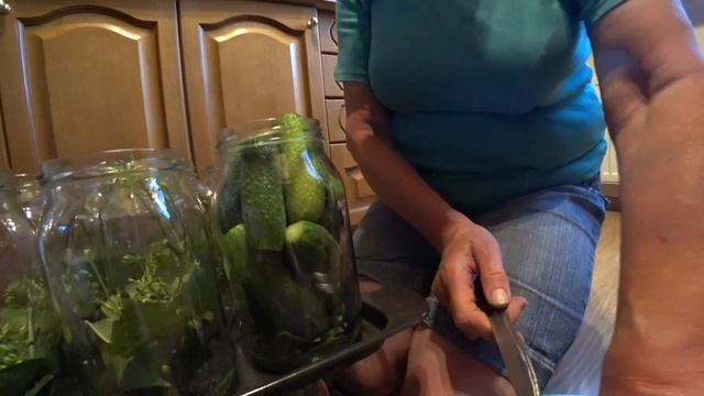 Волшебный рецепт, как мариновать огурцы на зиму #жизньданки смотреть онлайн