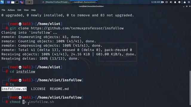 How to Increase Instagram Followers using Kali Linux смотреть онлайн