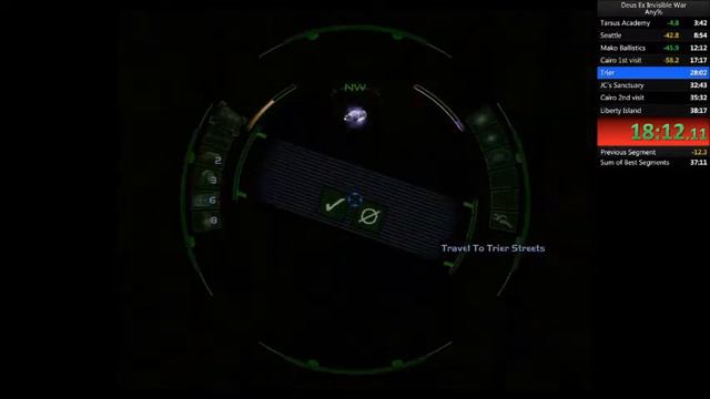 Deus Ex Invisible War Any% speedrun 36:32 смотреть онлайн