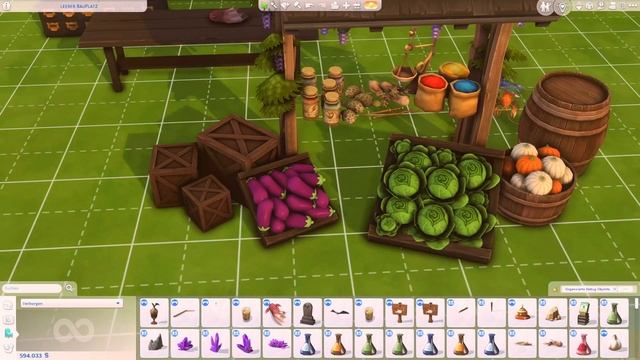 Let's build a Medieval Market Stall ♥♥♥ The Sims4 ♥♥♥ Build Tutorial ♥♥♥ смотреть онлайн
