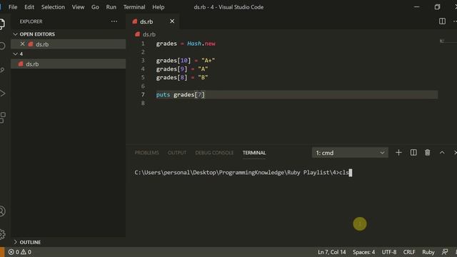 Ruby Tutorial For Beginners - Strings and Hashes in Ruby смотреть онлайн