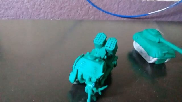 Plastilina, Tanque, Lanza Cohetes.