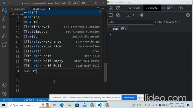 JavaScript Tutorial for Beginners Part-5 : Learn JavaScript in Hindi смотреть онлайн