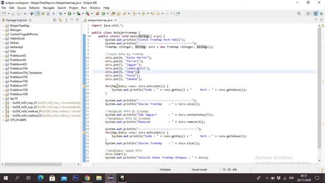 TreeMap pada Java || Kelas 02 || Bahasa Pemrograman Lanjut смотреть онлайн