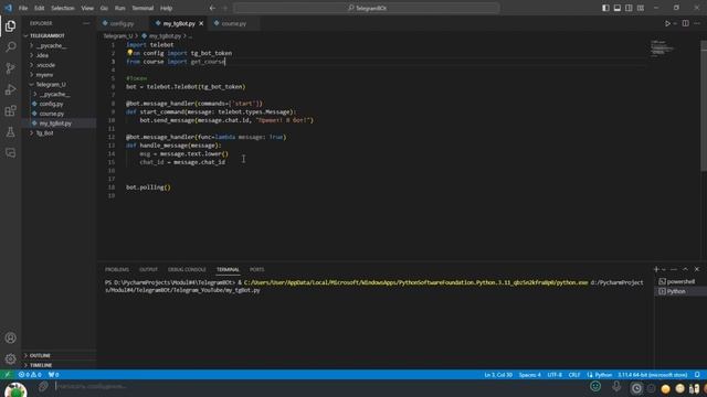 Разработка Telegram бота на Python ▶ #2 - Парсинг валют | #программирование #telegrambot #python