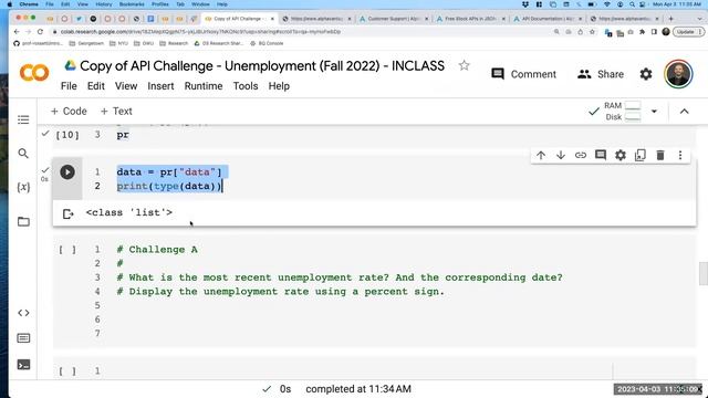 21.2 - Unemployment Rates API Challenge | Intro to Python Programming смотреть онлайн