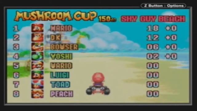Mario Kart Super Circuit Let's Play or Walkthrough Part 1 Mushroom Cup 150cc смотреть онлайн
