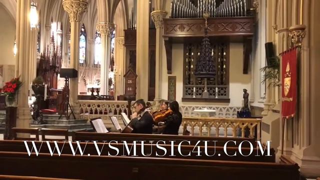 VSmusic4u Wedding Ceremony String Quartet Canon in D Pachelbel Wedding Entrance Music NY смотреть онлайн