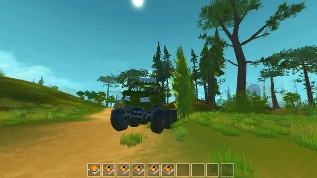 Вездеход, Багги, Картинг, Кабриолет | Scrap Mechanic смотреть онлайн