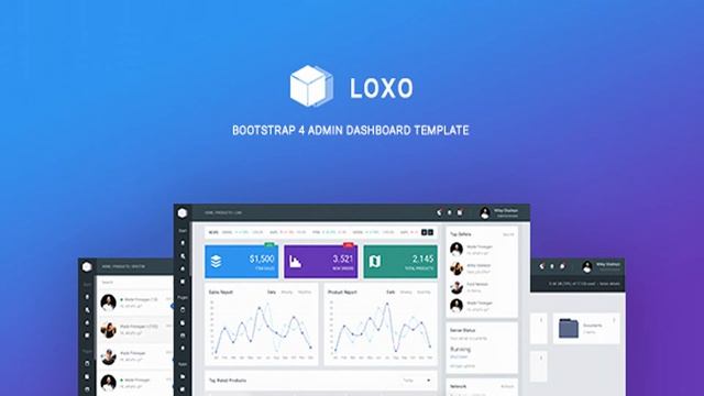 Loxo - Bootstrap 4 Admin Dashboard Template | Themeforest Website Templates and Themes смотреть онлайн