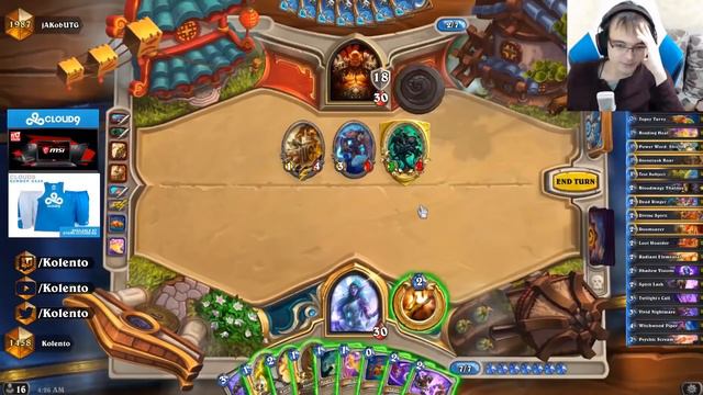 Only 768 DAMAGE FROM HAND | Combo priest | The Boomsday Project | Hearthstone смотреть онлайн