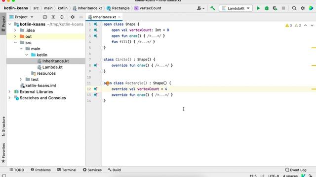 18 Kotlin Koans Classes Inheritance 2 смотреть онлайн