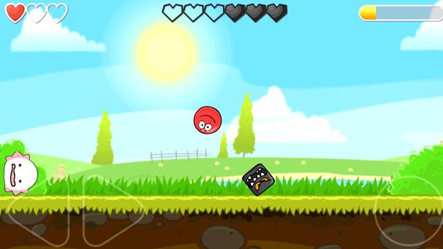 БОСС АКСОЛОТЛЬ против КРАСНЫЙ ШАРИК ред бол 4 МОД прохождение игры. Мультик игра для детей