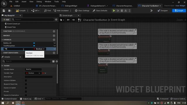 Делаем ДИАЛОГ. Часть 4 - Создание игры в Unreal Engine. Урок 45 смотреть онлайн