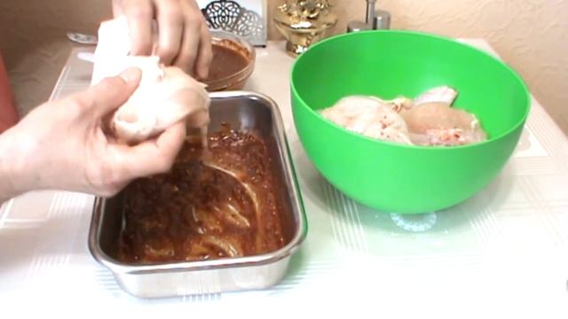 ЦЫПЛЯТА в КИСЛО - СЛАДКОМ СОУСЕ на МАНГАЛЕ ! РЕЦЕПТ от ВИКТОРА !!!