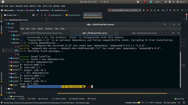 34 Rails: install Bootstrap with Webpack смотреть онлайн