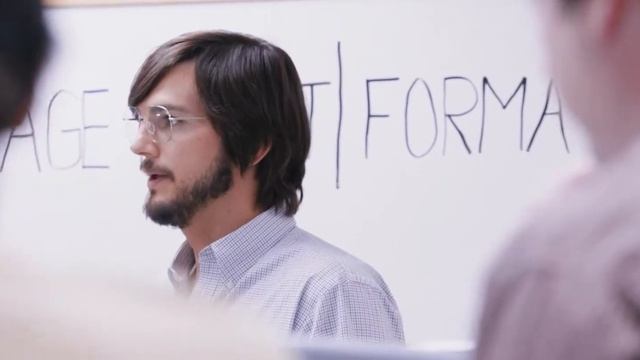 Steve fires Francis due to lack of fonts – Jobs (2013) смотреть онлайн