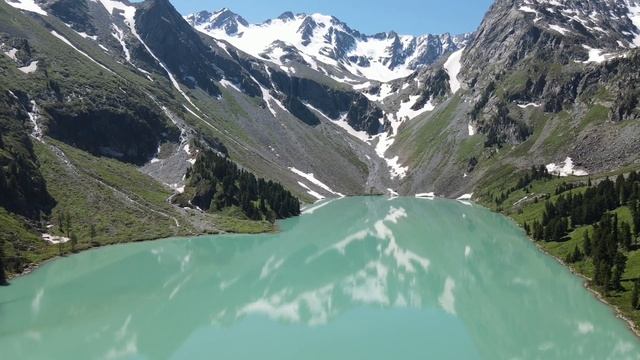 Мультинские озера на Алтае вид с верху ( нижние , среднее , верхнее ) смотреть онлайн