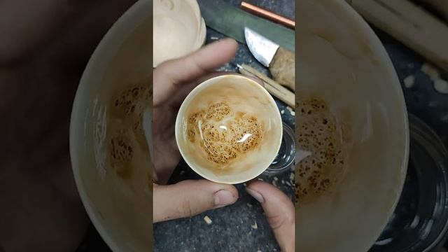 Покрытие маслом чашечки из капа березы смотреть онлайн