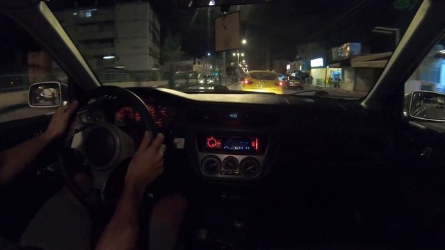 Lancer 2.0 135hp MT (Night drive) GoPro POV смотреть онлайн