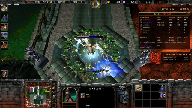 Warcraft lll - HELLHALT TD Lv.24 v5.0.74 -PRAC / With Cool Big Fan :D смотреть онлайн