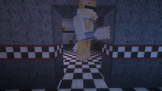 FNAF 1 Map SpeedBuild - Minecraft смотреть онлайн