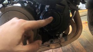 Замена цепи ГРМ и регулировка клапанов на Honda CBR1100XX BlackBird