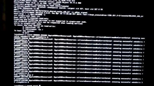 Спасаем MacOS через однопользовательский режим!
