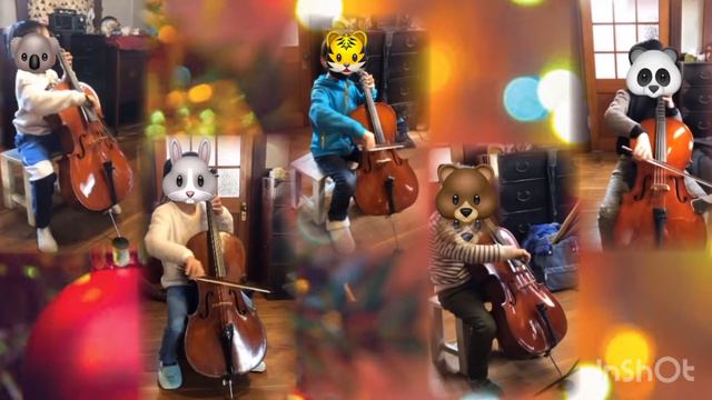 children's cello ensemble Merry Christmas！ смотреть онлайн