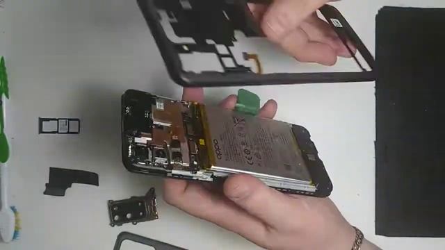 Oppo a52 замена дисплея replacing the display смотреть онлайн