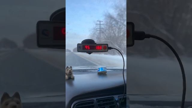 0-100km Toyota Cresta. Зимний разгон смотреть онлайн