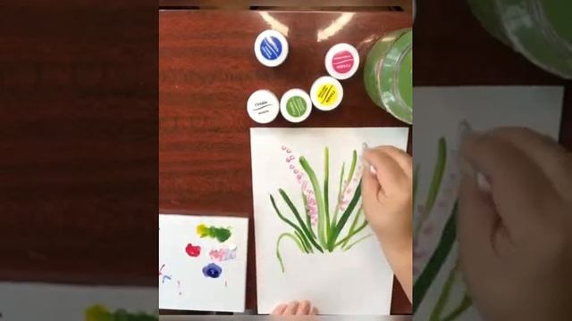 Давайте нарисуем удивительный цветок – дельфиниум! смотреть онлайн