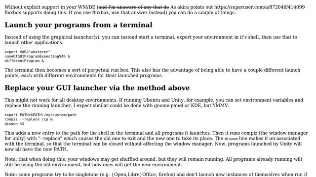 How to export an environment variable inside window manager? (3 Solutions!!) смотреть онлайн