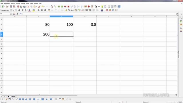 EINFACHE BERECHNUNGEN / GRUNDLAGEN für Anfänger (LibreOffice Calc) смотреть онлайн