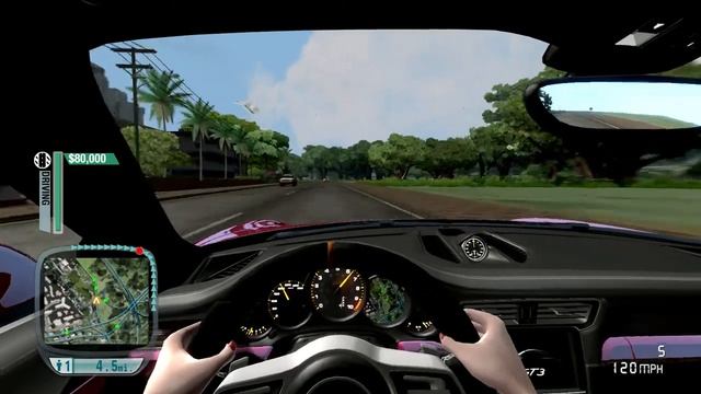 Test Drive Unlimited Platinum - Porsche 911 GT3 (991) mission смотреть онлайн