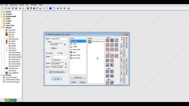 GameMaker Tutorial - Top-Down Shooters Part 2 - Basics