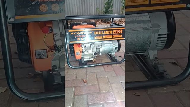 бензогенератор CARVER 5,5 кВт. смотреть онлайн