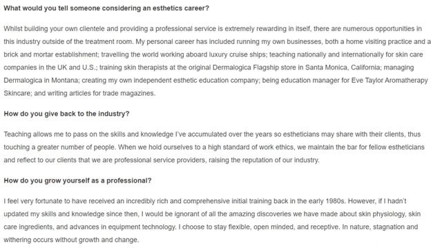 Free Basic Esthetic Course (Cosmetology) Lesson 1