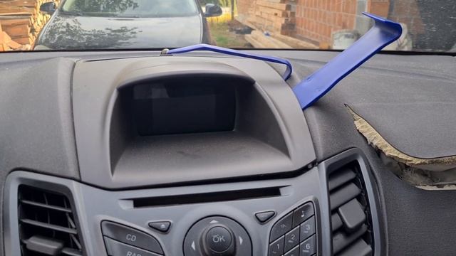 How to remove replace radio Ford Fiesta mk7 смотреть онлайн