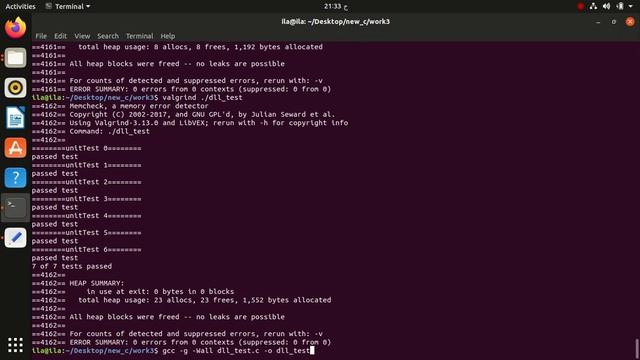checl double linked list смотреть онлайн