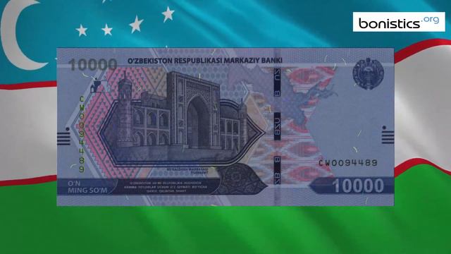 Uzbekistan 10,000 So'm 2021