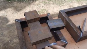 РАМА для мини погрузчика. Размеры.