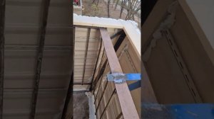 Остекление балкона и вынос по парапету